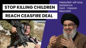 Gaza ceasefire is the solution to stop Hezbollah resistance